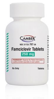 Famciclovir 250mg PER TABLET