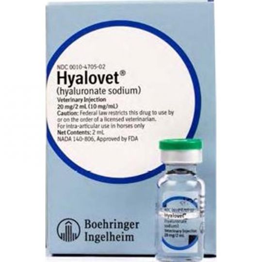 Hyalovet 2mL Vial (Hyaluronate Sodium)