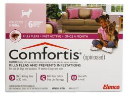 Comfortis 140mg for Cats 4.1-6 lbs and Dogs 5-10 lbs 1 Tablet