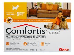 Comfortis 270mg for Cats 6.1-12 lbs and Dogs 10-20 lbs 1 Tablet