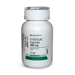Etodolac 300mg PER CAPSULE