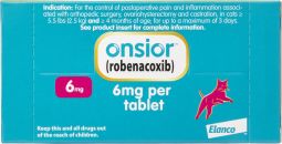 Onsior For Cats 6 mg PER TABLET