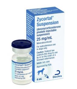 Zycortal Injectable 25mg/mL 4 mL Bottle